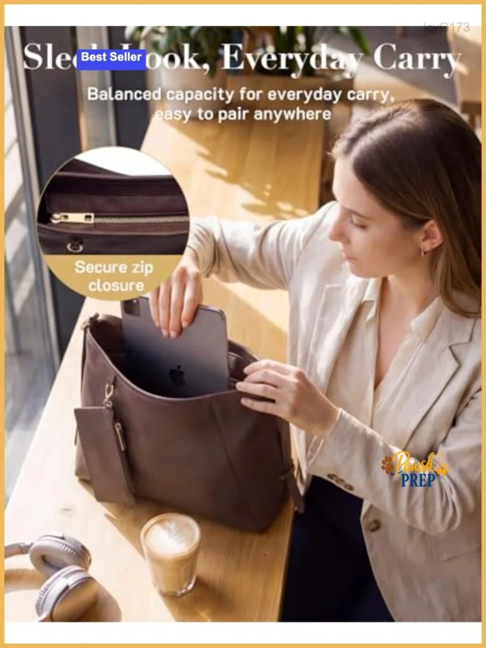PU Leather Hobo Bag Women's Crossbody Shoulder Tote Purse with Pockets
